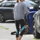 Ashley Greene At Her Gym