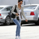 Brenda Song seen at Hugo's restaurant in West hollywood