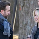 Exclusive... Dianna Agron & Jason Sudeikis Film "Tumbledown"