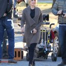 Dianna Agron - on the set of 'Tumbledown' in Worcester ADDS-4
