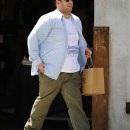 Jonah Hill Shops At Ralph Lauren