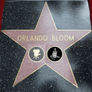 Orlando Bloom honored with a star on the Hollywood Walk of Fame