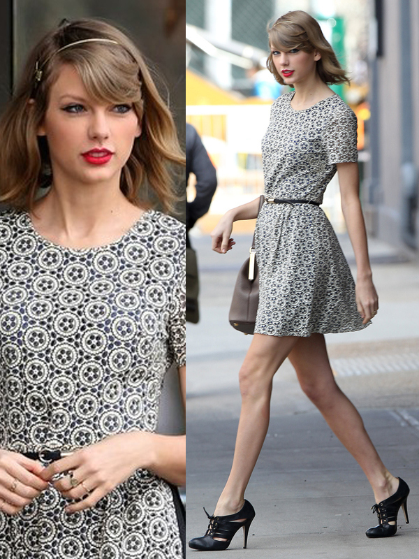 Taylor Swift steps out in the Meatpacking District in New York City