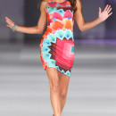 Adriana Lima models at Desigual 2013 Fashion Show