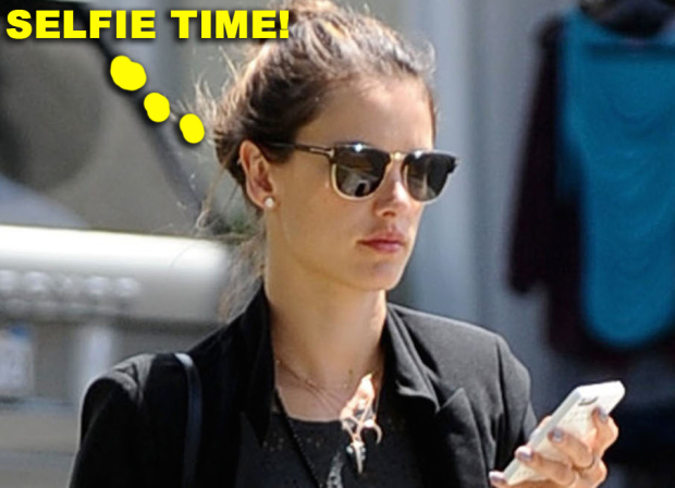 Exclusive... Alessandra Ambrosio Shops On Montana Ave