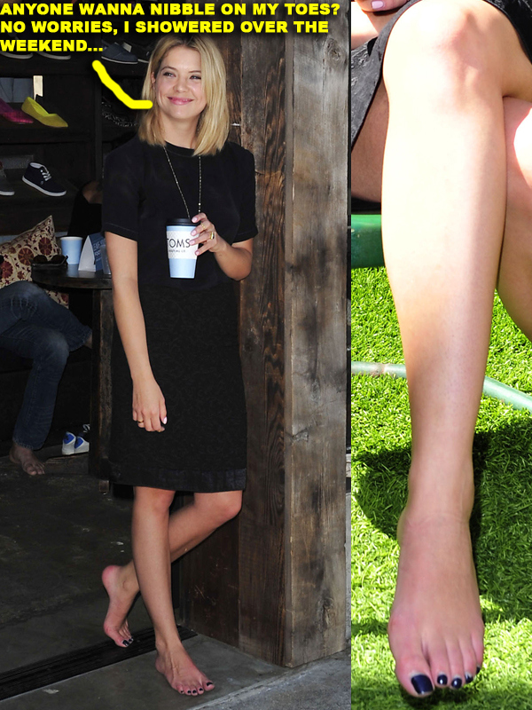 Ashley Benson - TOMS to Go One Day Without Shoes to Raise Global Awareness adds-1KALJFHASK