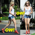 Ashley Tisdale Gets Extra Leggy in a Daisy Dukes