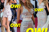 Blake Lively Had A Busy Day Being Beautiful In Cannes
