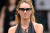 OW! Candice Swanepoel Catwalks Thru SoHo With Her Supermodel Guns on Display