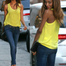 Jourdan Dunn on a Video Shoot