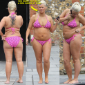 Kerry Katona Shows Off Her Post Baby Bikini Body