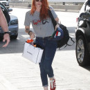 Kristen Stewart Catches A Flight At LAX