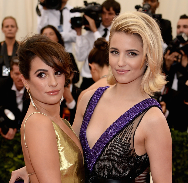 Lea Michele and Dianna Agron - Costume Institute Gala 2014 - ADDS-002fsa
