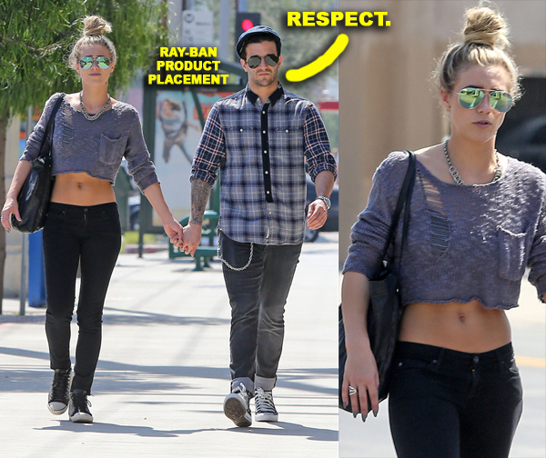 Exclusive... Mark Ballas & Girlfriend Out For Lunch At The Toast Cafe