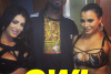 Snoop and The Howe Twins on the set of Afrojack’s “Dynamite”