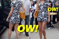 Taylor Swift Displays Her Sexy Legs on Bowery in NYC
