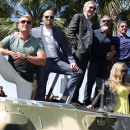 Dolph Lundgren, Jason Statham, Harrison Ford, Mel Gibson, Sylvester Stallone, Ronda Rousey, and Wesley Snipes