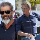 Mel Gibson and Sylvester Stallone