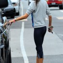 Alessandra Ambrosio & Daughter Anja Out And About In Brentwood
