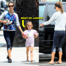 Alessandra Ambrosio & Daughter Anja Out And About In Brentwood