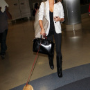 Chrissy Teigen seen at LAX airport