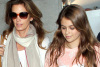 Cindy Crawford Catwalks Through LAX With Future Supermodel-Daughter Kaia