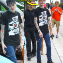 Deadmau5 Showing Off His Custom Ferrari In Miami