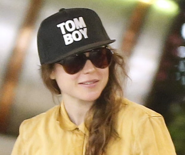 Semi-Exclusive... Ellen Page Out With A Female Friend At The Grove
