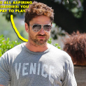 Gerard Butler Out With A Mystery Woman In NYC