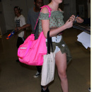 Ireland Baldwin seen at LAX airport
