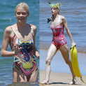 Jaime King & Her Husband and Sons Vacation in Maui