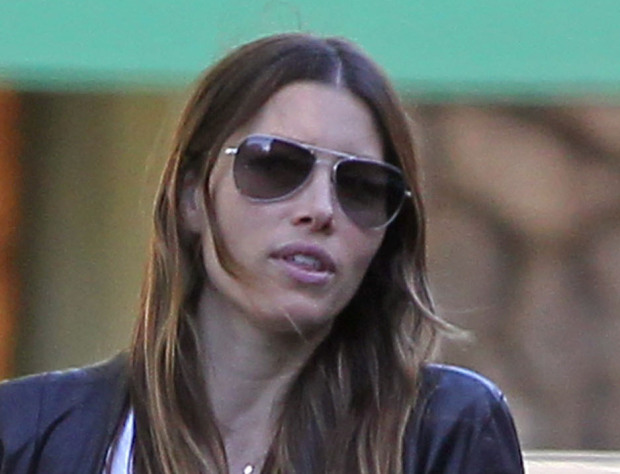 EXCLUSIVE: Jessica Biel goes out shopping for some groceries with a friend in Los Angeles