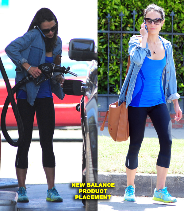 Jordana Brewster Running Errands In West Hollywood