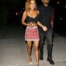 Celebrities Enjoy A Night Out At Bootsy Bellows
