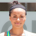 BREAKING! Kat Graham Rocks Under Armoud Top, Puma Bottoms & New Balance Kicks!