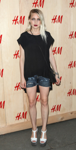 Katie Gallagher at the H&M Summer Camp Kickoff Party at Café de la Esquina in NYC.