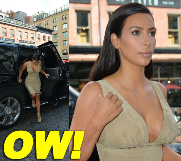 Kim Kardashian out and about in Manhattan