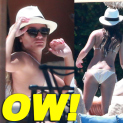 Exclusive... Lea Michele Shows Off Her Bikini Body In Cabo