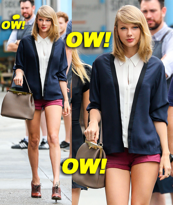 Taylor Swift Out For Lunch With Friends In NYC