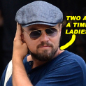 NYC: Leonardo DiCaprio Cruises Around SoHo With A Friend; Is He On The Phone With Adriana Lima? Hmm…