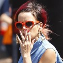 Lily Allen Shops & Smokes In Notting Hill