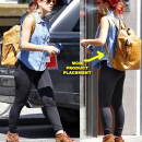 Lily Allen Shops & Smokes In Notting Hill