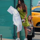 Lourdes Leon Arrives At Her High School Graduation Ceremony in New York City
