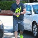 Exclusive... Mark Wahlberg Shows Off His New Ride In Beverly Hills