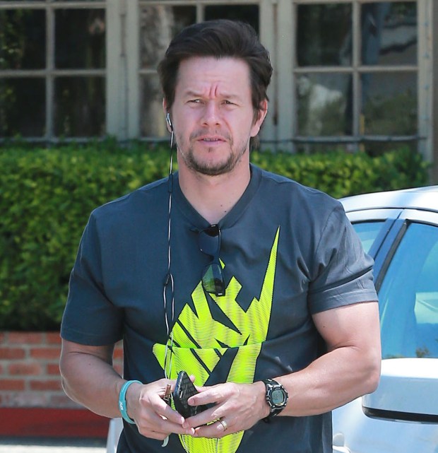 Exclusive... Mark Wahlberg Shows Off His New Ride In Beverly Hills