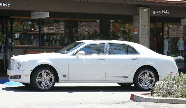 Exclusive... Mark Wahlberg Shows Off His New Ride In Beverly Hills