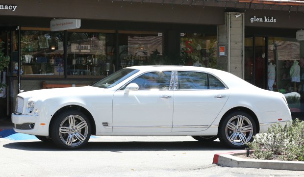 Exclusive... Mark Wahlberg Shows Off His New Ride In Beverly Hills