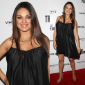 Pregnant Mila Kunis at Third Person Premiere inL.A.