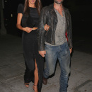 Model Alessandra Ambrosio and Jamie Mazur seen together on a dinner date at Matsuhisa Restaurant in Los Angeles