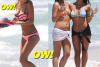 Morgan Stewart, Dorothy Wang, Roxy Sowlaty Bikini Beach Day